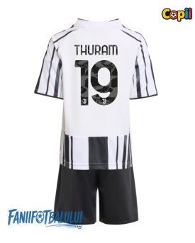 Juventus Khephren Thuram #19 Echipament de Fotbal Replică 2025-26 Copii Acasa (+ Șorturi)